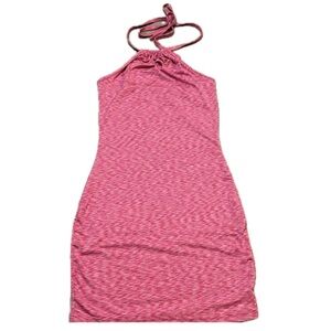 Shein pink mini dress